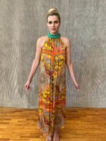 Silk Long Dress  S – 200