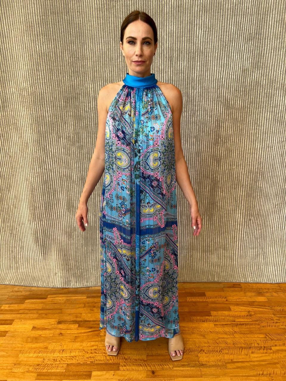 WhatsApp Image 2024-07-24 at 14.35.00_e3ab10e1 Silk Short Dress S – 201 - Image 1