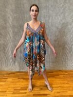 Silk Short Dress SD – 84