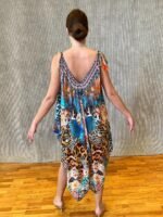 Silk Short Dress SD – 84 - Image 2