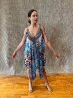 Silk Short Dress SD – 83