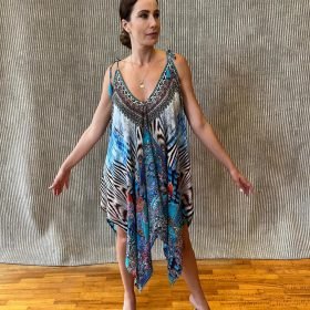 Silk Short Dress SD – 83