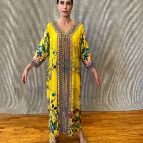 Handmade Dress Pure Silk SM - 510