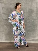 Handmade Kaftan – Dress Pure Silk S – 104 - Image 3