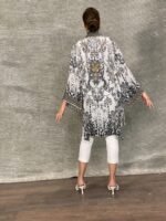 Pure Silk Kimono Short SM – 555 - Image 2