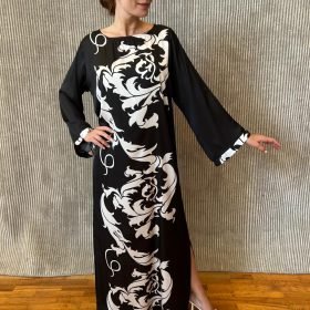Handmade Kaftan Pure Silk S – 56