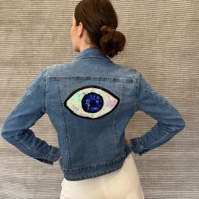 Jean Jacket Light Blue With Patch