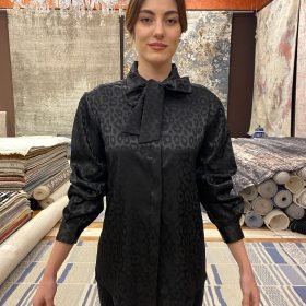 Silk Shirt Black - A92