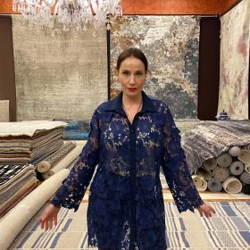 Handmade Shirt Με Κιπούρ Δαντέλα - L289