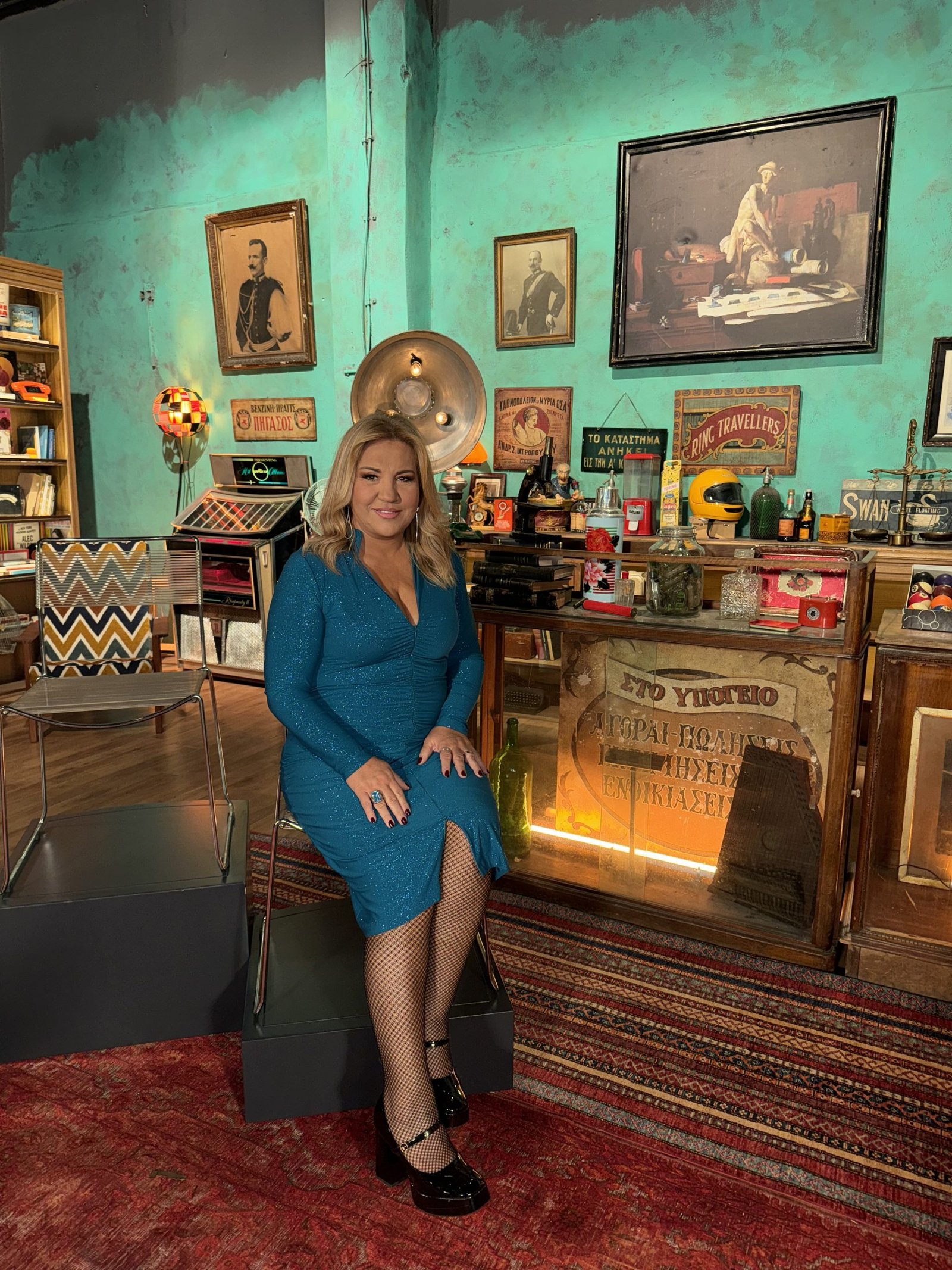 image00022 Dress Turquoise - AA11 - Image 1