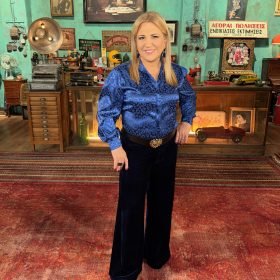 Silk Shirt Blue Kopel A-91